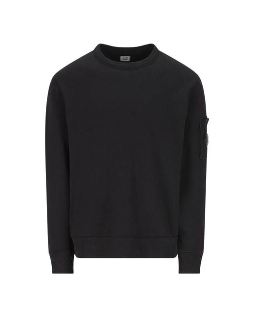 C P Company Black Sweatshirts for men