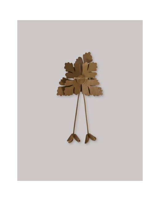 Alberta Ferretti Metallic Brooches