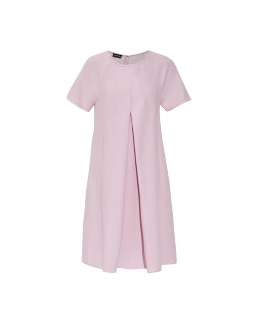 Midi Dresses di Emporio Armani in Pink
