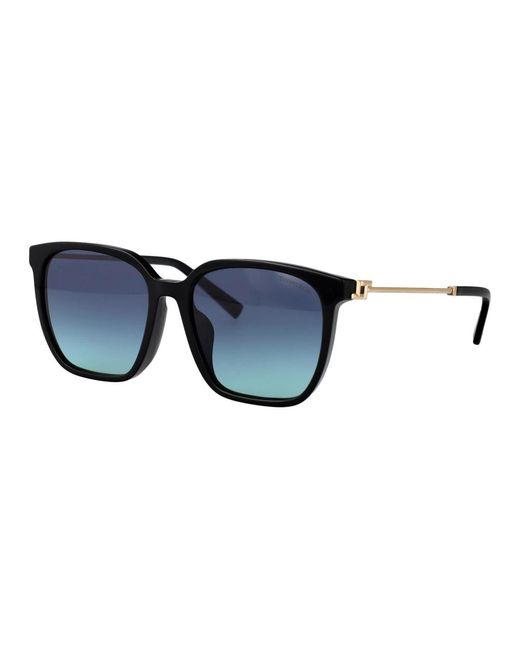 Tiffany & Co Stijlvolle Zonnebril Met Model 0Tf4244D in het Blue