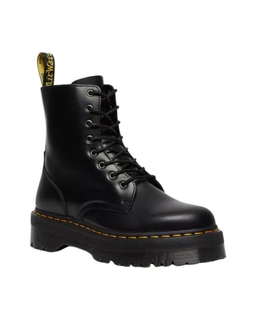 Dr. Martens Black Lace-Up Boots for men