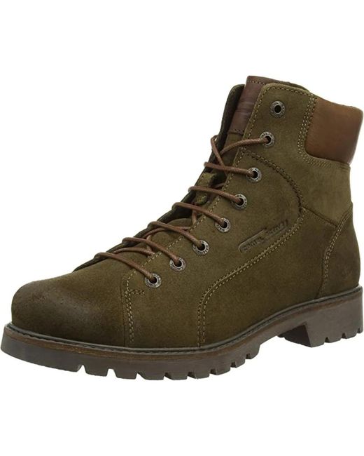 Camel Active Schoenen ,Groen ,Leer Enkellaarsjes in het Green