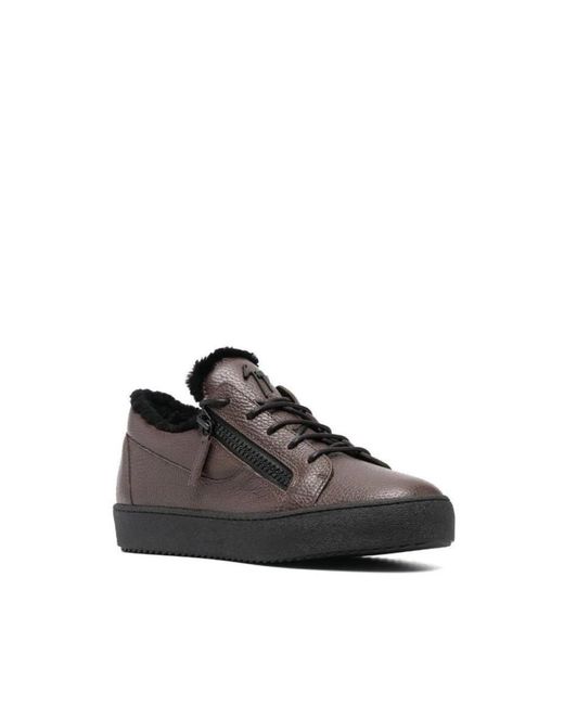 Giuseppe Zanotti Black Sneakers for men