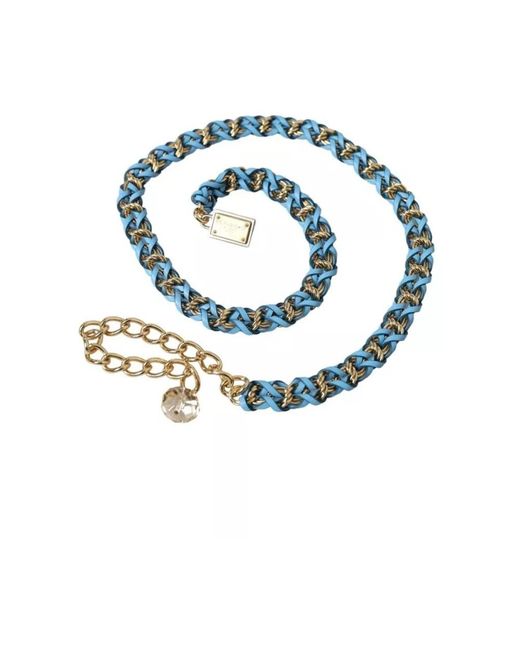 Dolce & Gabbana Metallic Belts