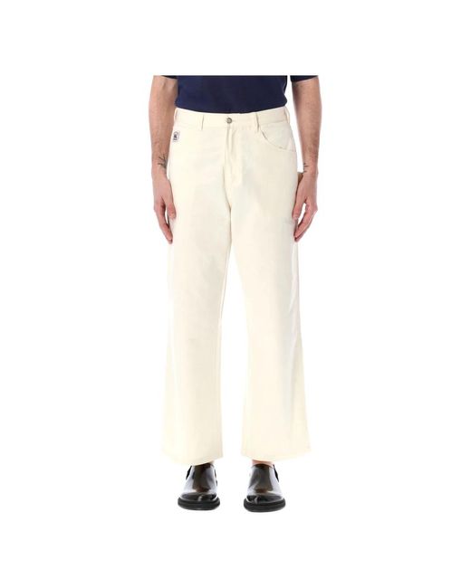 Trousers > straight trousers Bode pour homme en coloris Natural