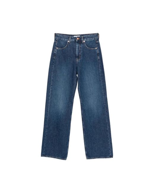 BITE STUDIOS Blue Wide Jeans