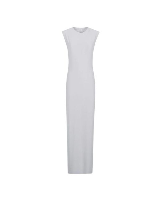 Norma Kamali White Maxi Dresses