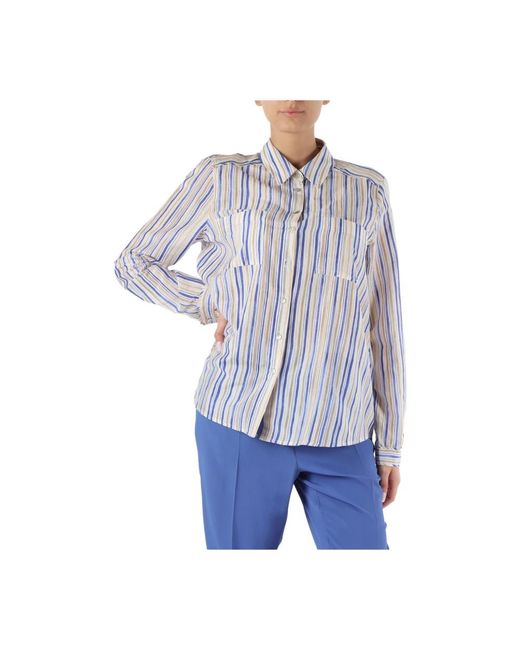 Blouses & shirts > shirts Marella en coloris Blue
