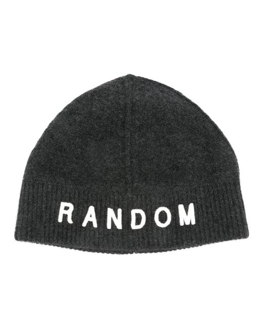 Random Identities Beanie Mit Ris Logo in Black für Herren