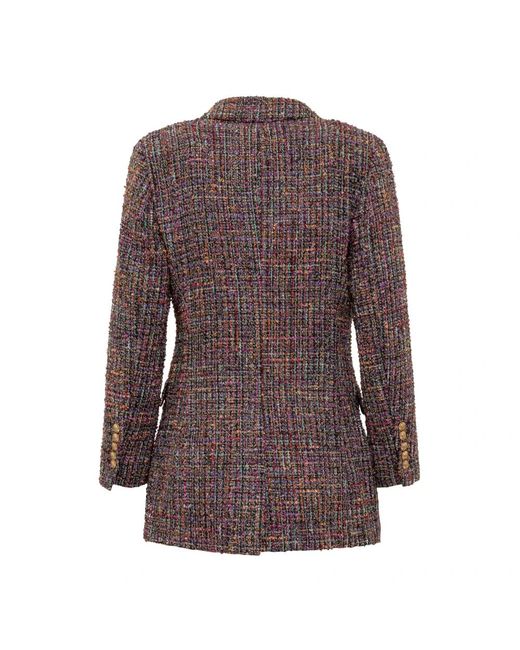 SAULINA Brown Tweed Jackets