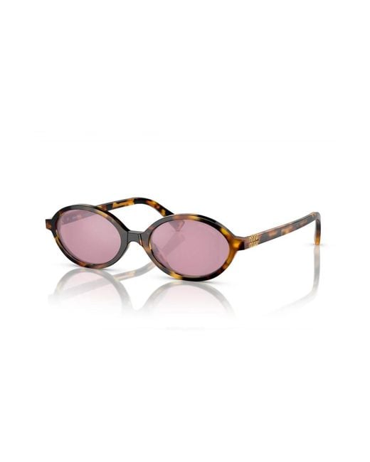 Miu Miu Purple Sunglasses