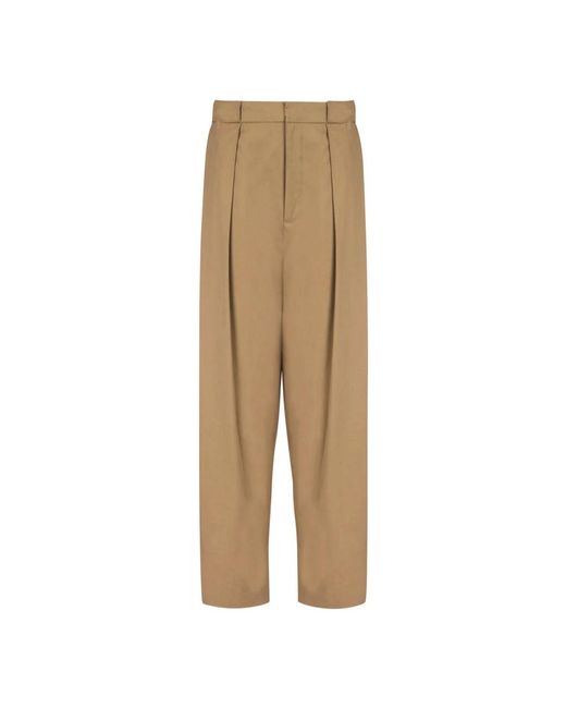 Balmain Tapered Trousers in het Natural