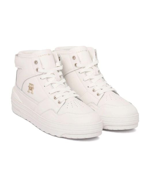 Tommy Hilfiger White Sneakers