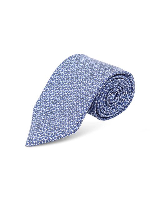 Ties Ferragamo pour homme en coloris Blue