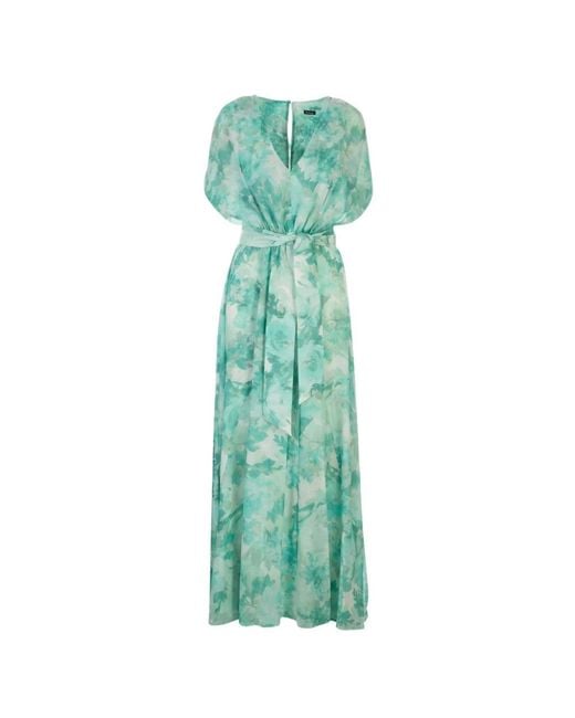 Kiton Green Maxi Dresses