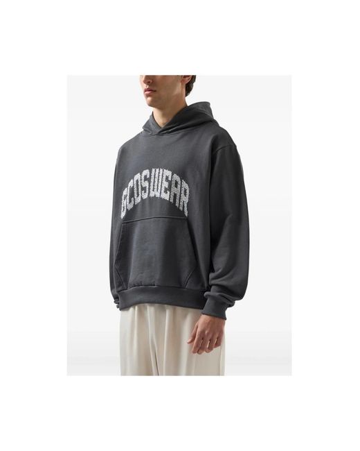 Gcds Blue Hoodies for men