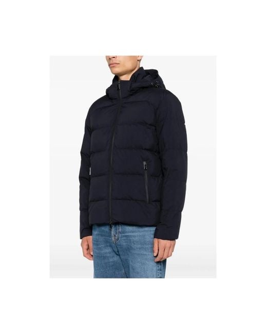 Paul & Shark Blue Down Jackets for men