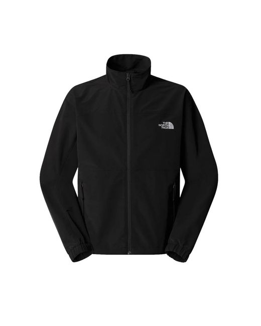 The North Face Fitness ,Zwart ,Winddicht Zwart Jas Easy Wind Track in het Black voor heren
