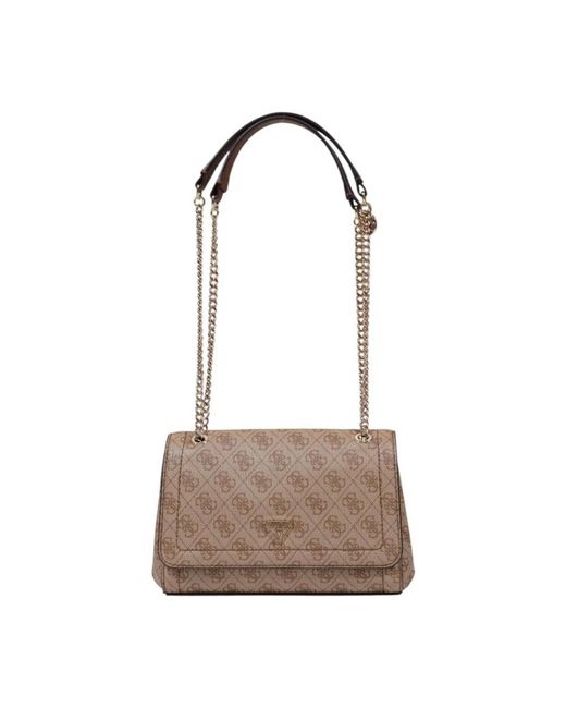 Guess Brown Shoulder Bags