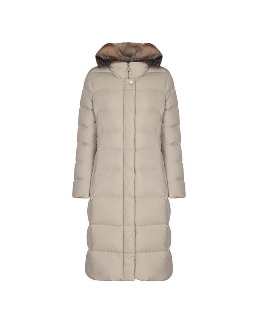 Down Coats Moorer de color Natural