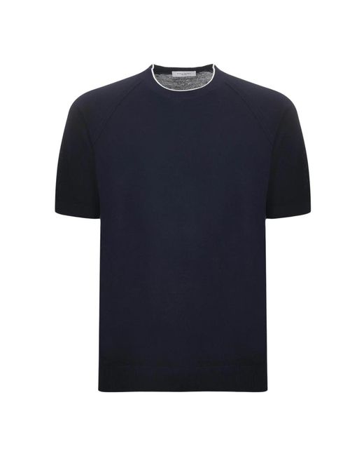 Paolo Pecora T-Shirts in het Blue voor heren