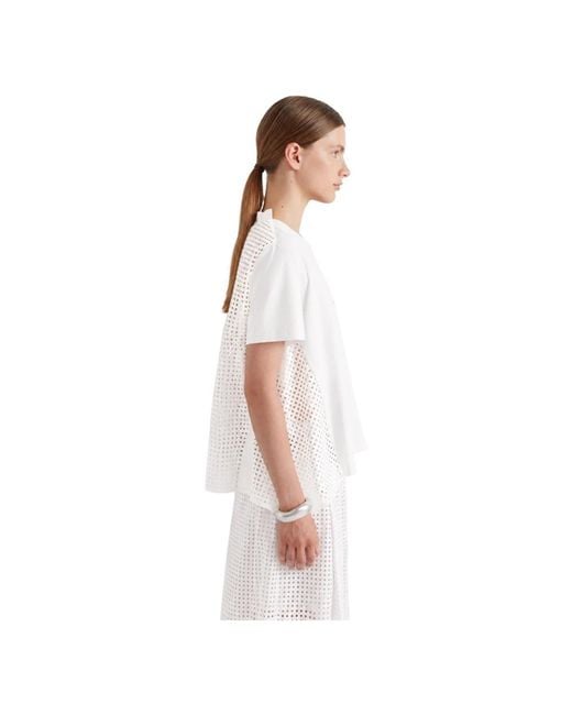 MEIMEIJ White T-Shirts