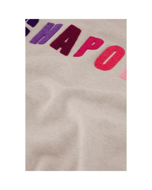 FABIENNE CHAPOT Pink Terry Sweater