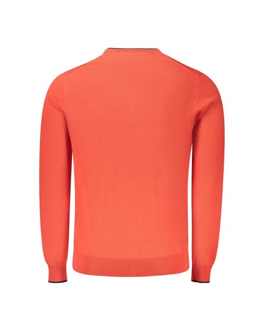 North Sails Pink Round-Neck Knitwear for men