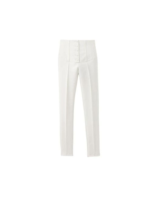 Jacquemus Broeken ,Wit Broeken in het White