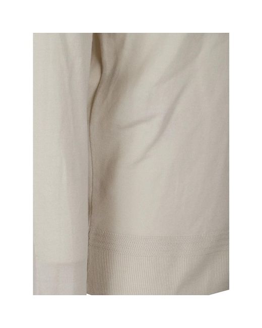 Barena Gray Round-Neck Knitwear for men