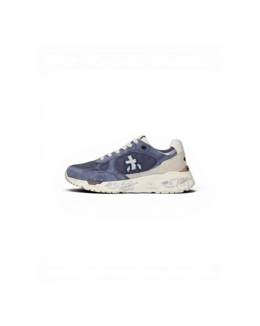 Premiata Blue Sneakers