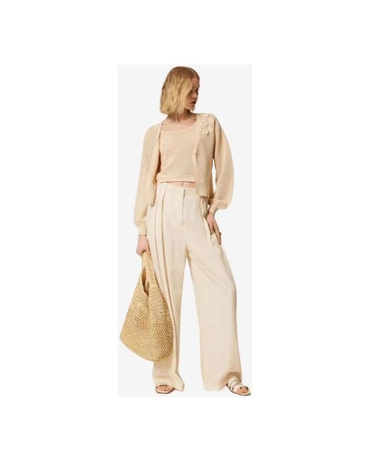Twinset Natural Cardigans