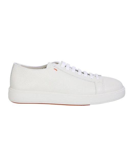 Baskets Santoni pour homme en coloris White