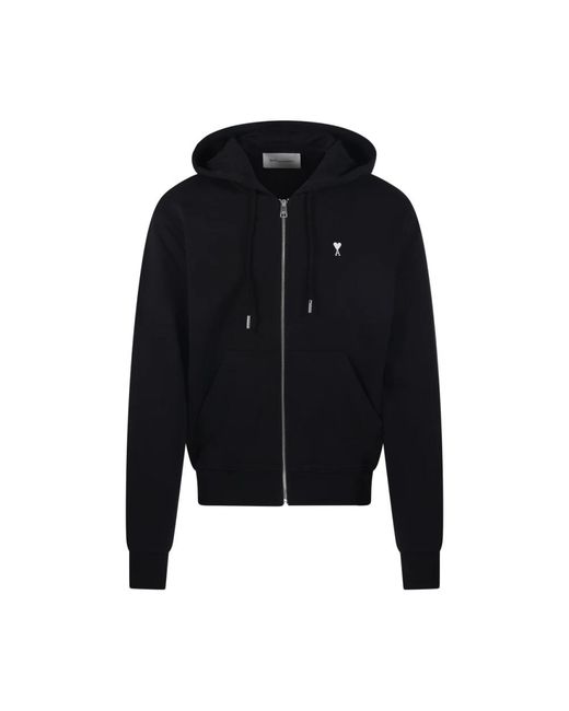 Zip-Throughs di AMI in Black da Uomo