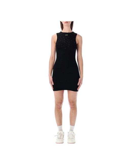 Off-White c/o Virgil Abloh Black Short Dresses