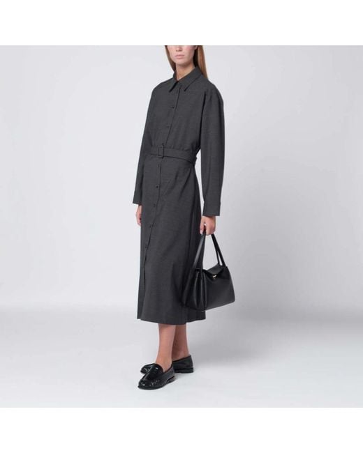 P.A.R.O.S.H. Black Shirt Dresses