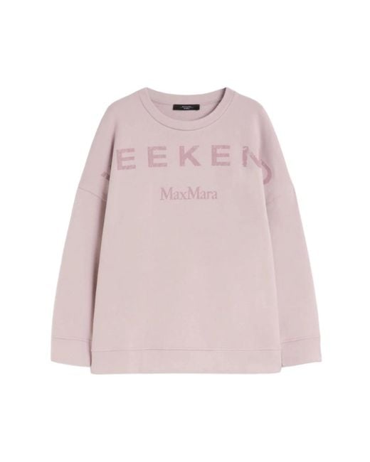 Weekend by Maxmara Pink Sweatshirts