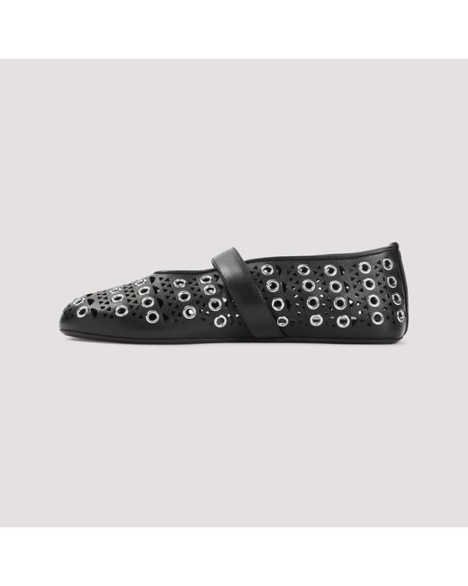 Ballerinas Alaïa de color Black