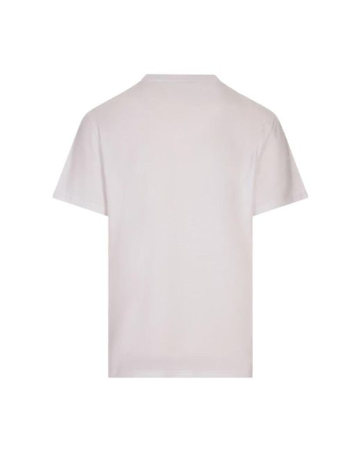 T-Shirts Alexander McQueen de hombre de color White