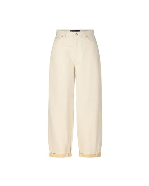 RAFFAELLO ROSSI Natural Wide Jeans