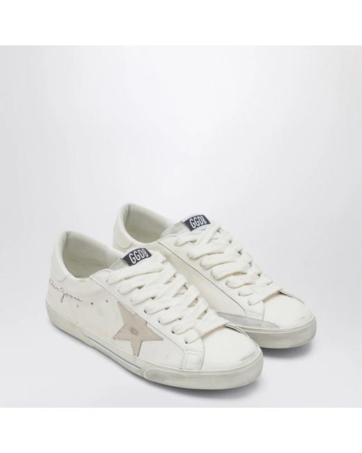 Golden Goose Deluxe Brand White Sneakers for men