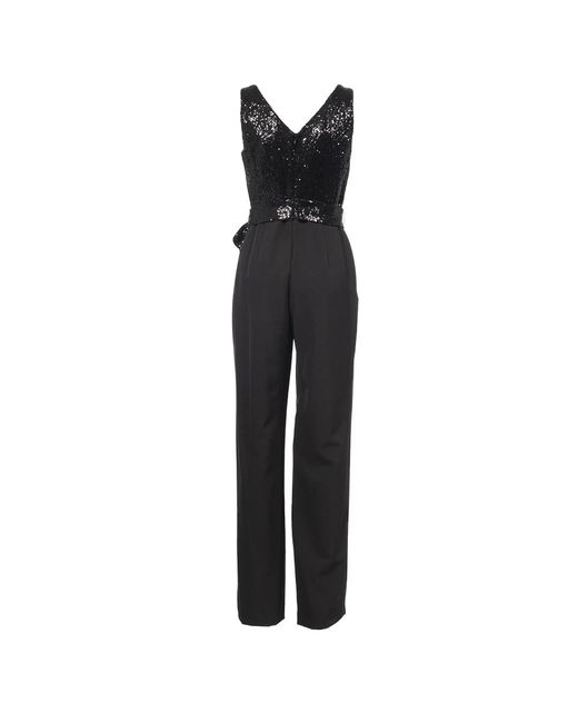 Ralph Lauren Jumpsuits & Playsuits ,Zwart ,Elegante Comfortabele Jumpsuit in het Black