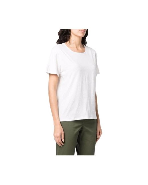 Levi's Tops ,Wit ,Katoen T-Shirt Made Crafted in het White