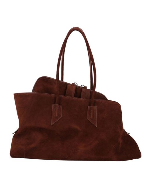 The Attico Handbags in het Brown