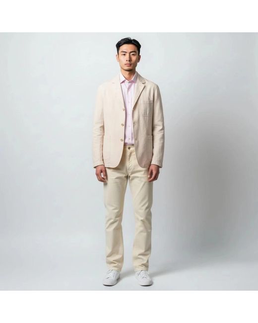 Aspesi Natural Chinos for men