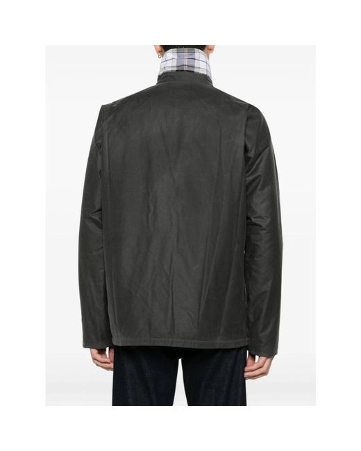 Barbour Ambleside Wax Jacket in het Black voor heren