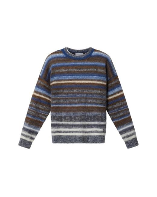 Isabel Marant Blue Round-Neck Knitwear for men
