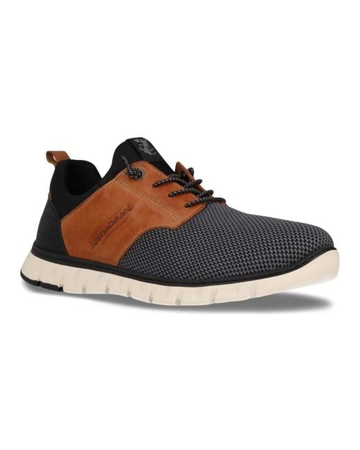 Salamander Brown Sneakers for men