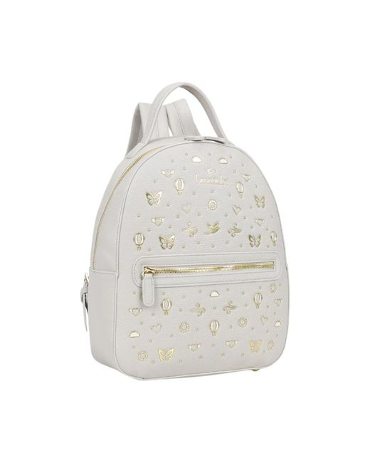 Braccialini White Beth Strass Rucksack