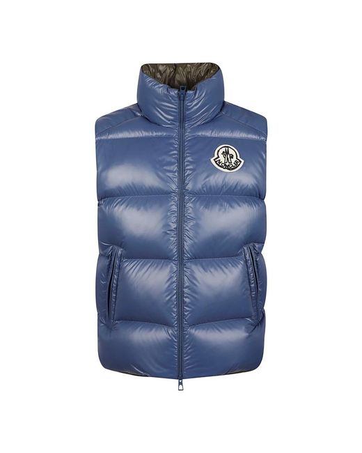 Vests Moncler pour homme en coloris Blue